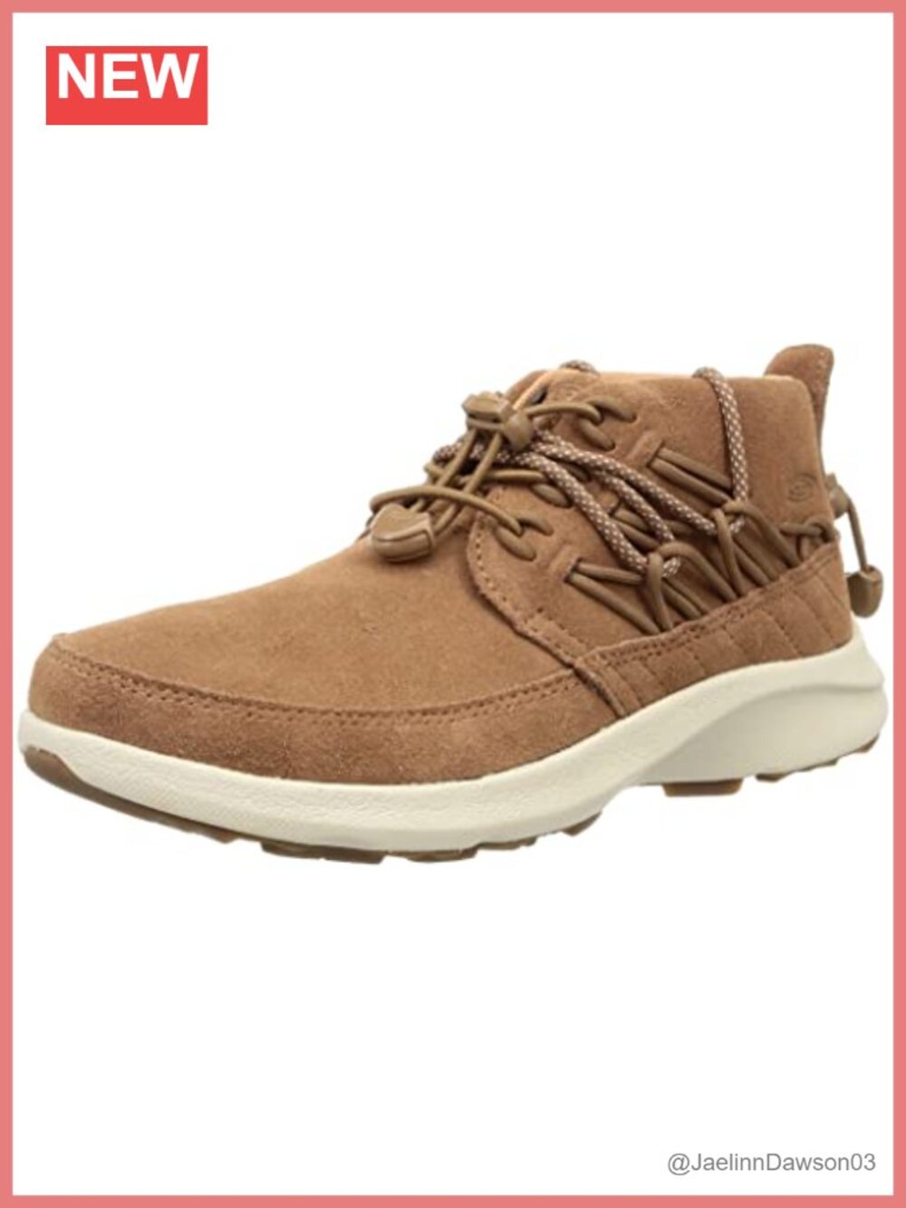 Leather Chukka Fashion Sneaker Bungee Slip-On Ankle Boot